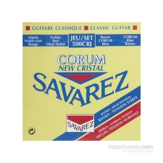 Savarez 500CRJ Cristal Corum Rouge Blue Klasik Gitar Teli