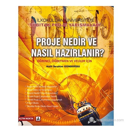 Altin Nokta Proje Nedir Ve Nasil Hazirlanir Kitabi Ve Fiyati