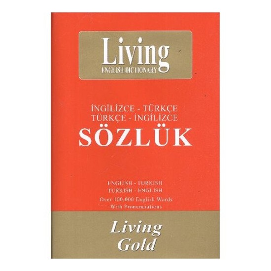 Living Gold İngilizce-Türkçe / Türkçe-İngilizce Sözlük - Abdullah Özkan