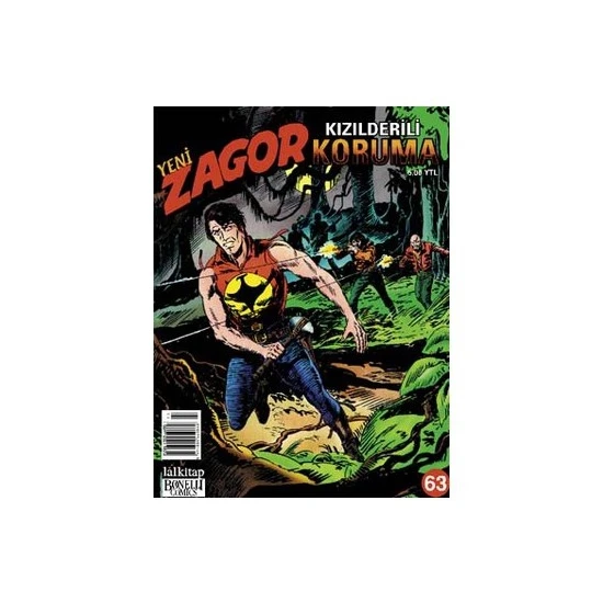 Yeni Zagor Sayı: 63 Kızılderili Koruma-Luigi Mignacco