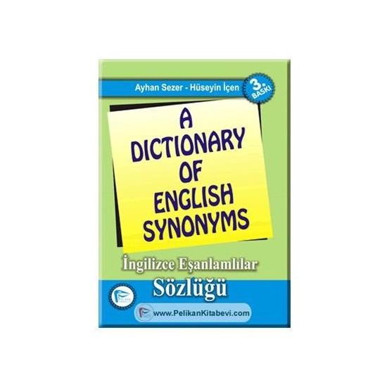 A Dictionary Of English Synonyms Kitabı ve Fiyatı Hepsiburada