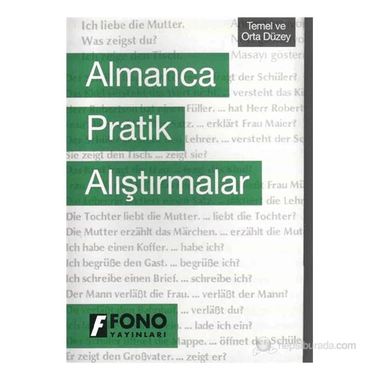 FONO ALMANCA PRATİK ALIŞTIRMALAR