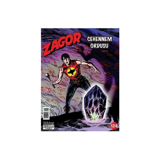 Zagor Sayı 124 Cehennem Ordusu Luigi Mignacco Kitabı ve Fiyatı