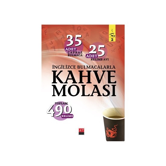 İngilizce Bulmacalarla Kahve Molası 2 Kitabı ve Fiyatı