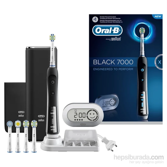 Oral-B Şarj Edilebilir Diş Fırçası Proffesional Care 7000 Siyah