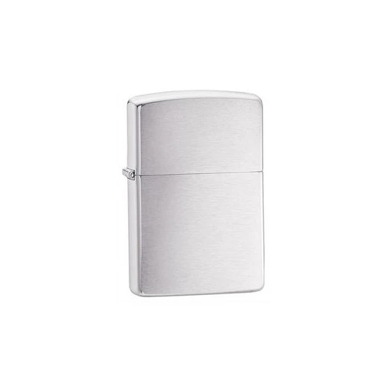 Zippo Reg Brush Finish Chrome Çakmak