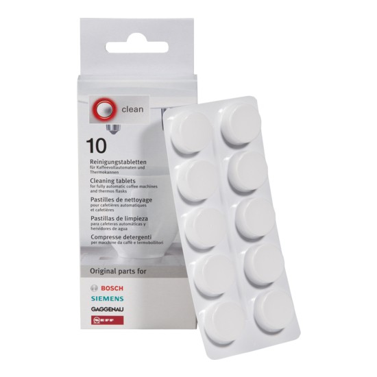 Bosch Kahve Makinesi Temizleme Tableti 1x10 Adet Fiyatı