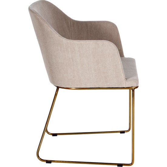 Altıncı Cadde Sun Sandalye Kum Rengi Pirinç Renk Ayaklı Fiyatı