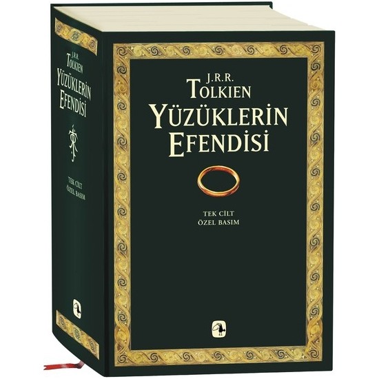 Yüzüklerin Efendisi Üç Kitap Tek Cilt Takım J.R.R. Tolkien Kitabı