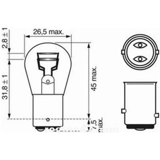 BOSCH FIAT DOBLO 1016 Ampul / Sinyal Ampulü 2000 - 2018