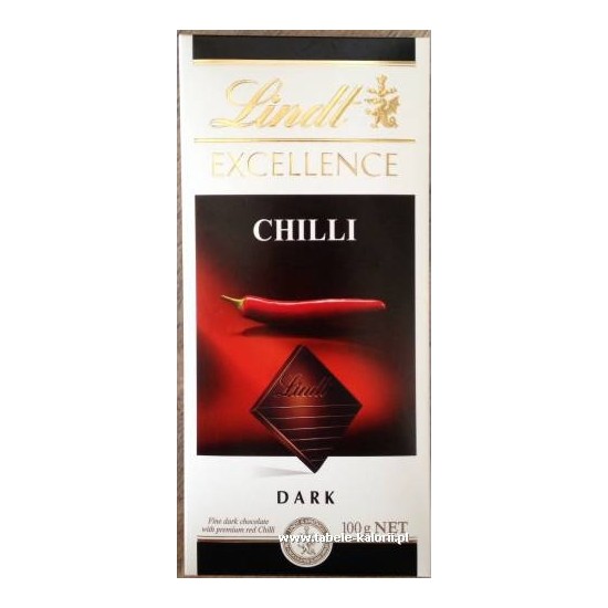 Lindt Excellence Dark Chili Chocolate Chili Biberli Bitter Fiyatı