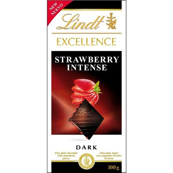 Lindt Excellence Dark Strawberry Intense Chocolate Çilekli Fiyatı