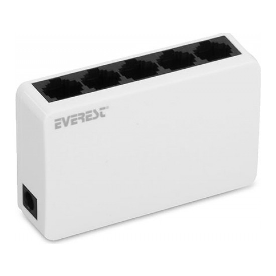 Everest Esw-105 5 Port 10/100Mbps Ethernet Switch Hub