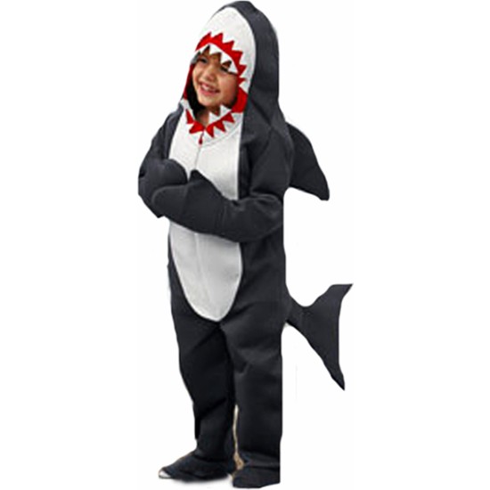 Kostümce Köpek Balığı Kostümü Çocuk