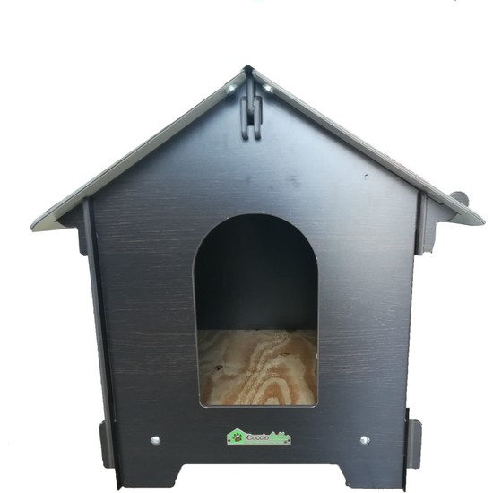 Cucciolotta Ahşap Modern Demonte Köpek Kulübesi 75 X 90 X 73 Fiyatı