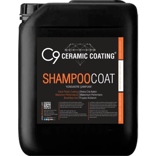 Shampoo Coat - Lüks Şampuan 20 Lt