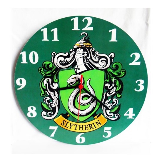 Köstebek Harry Potter Slytherin Duvar Saati Ahşap Duvar Fiyatı