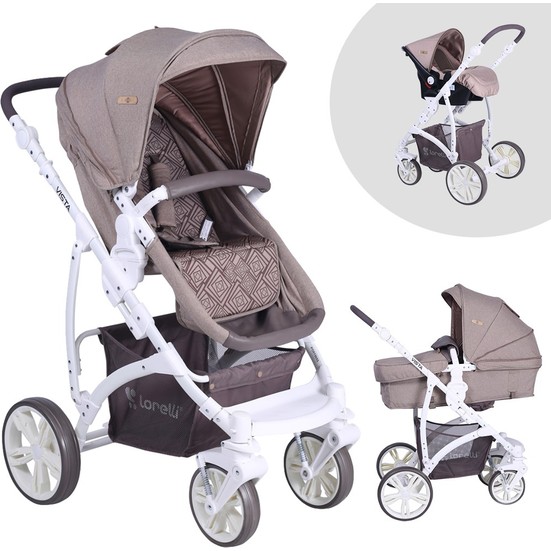 Lorelli Vista Beige Travel Sistem Bebek Arabası Fiyatı