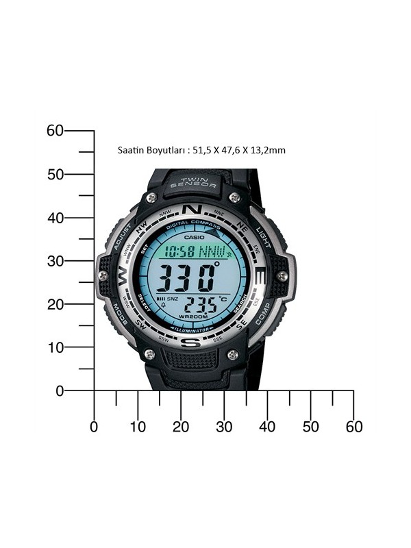 Casio Sgw 100 1vdf Outgear Erkek Kol Saati Fiyati