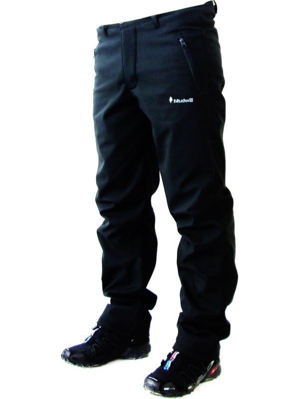 Mudwill Softshell Erkek Outdoor Pantolon - Siyah