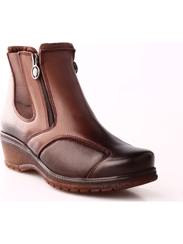 Forelli 25652 Kadın Kahve Deri Halluks Comfort Bot Fiyatı