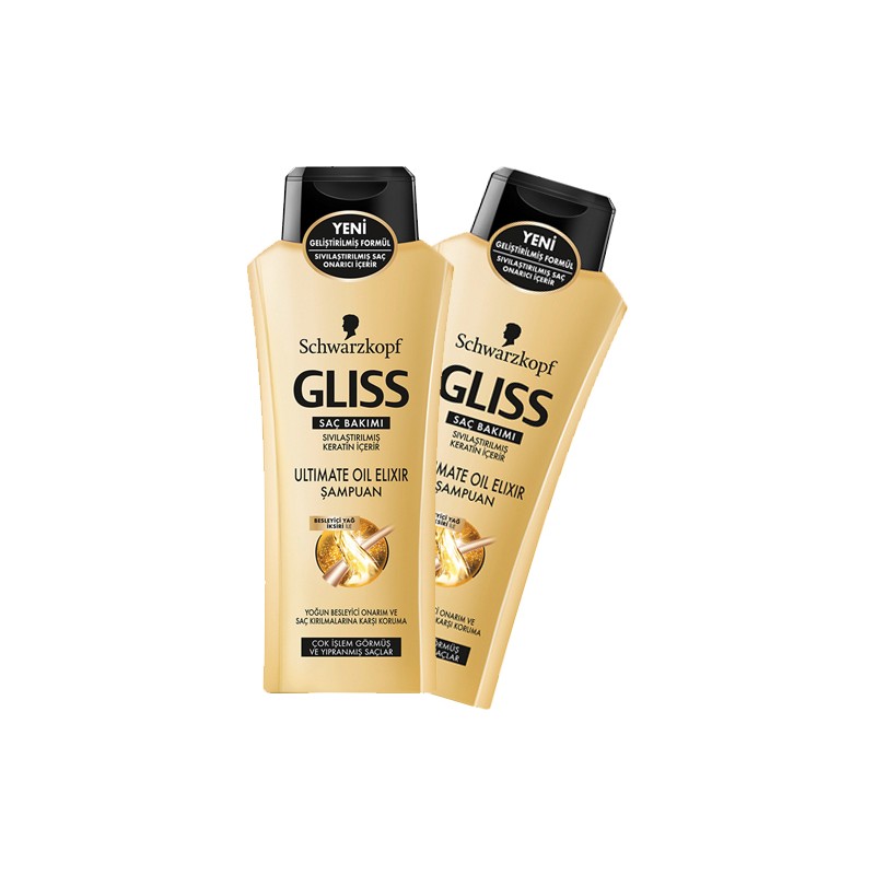 Gliss Şampuan 400+400 Ml Ultimate Oil Elixir