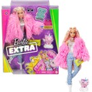 Barbie Extra - Pembe Peluş Ceketli Unicorn Oyuncaklı Bebek 3-9 Yaş Arası Kızlar İçin İdeal Bir Hediye Grn28