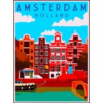 Vera Buzdolabı Magneti Avrupa Şehirleri Amsterdam 2