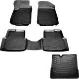 Caraks Chevrolet Aveo Sd 3D Havuzlu Paspas+Bagaj Havuzu 2011 Sonrası Carax Marka-Ankarasanal