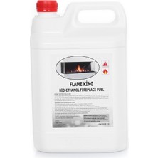 Biorad 5 Litre Flame King Bio- Ethanol Bacasız Şömine Yakı
