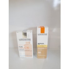 La Roche-Posay Pure Vıtamın C10 Serum 30 ml + Anthelıos Age Correct Tınted 50 ml