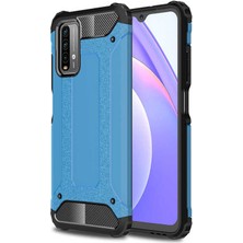 Kilifone - Xiaomi Redmi 9t - Kılıf Çift Katman Zırh Tank Crash Military Kapak