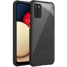 Kilifone - Galaxy A02S - Kılıf ​​kenarları Tırtıklı Renkli Düğmeli Kaff Kapak