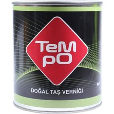 Tempo Taş Verniği Dış Cephe Şeffaf Su İtici Doğal Venik 2.5 lt