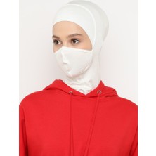 Ecardin Maskeli Spor Bone - Krem - Ecardin