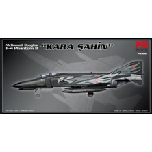 F-4 Phantom 2 Kara Şahin PM Model Demonte Plastik Uçak Maket Kiti