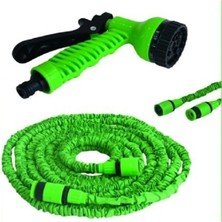 Magic Hose Uzayan Sihirli Hortum (Yeşil) 15 Metre (Sulama Tabancası Dahil)