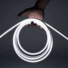 Neon Hortum Işık LED Şerit Aydınlatma 220 Volt Fiş Dahil Gün Işığı 2 M