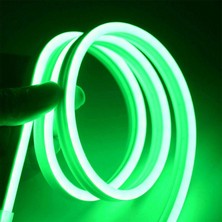 Neon Hortum Işık LED Şerit Aydınlatma 220 Volt Fiş Dahil Gün Işığı 2 M