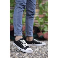 Riccon Siyah Beyaz Unisex Sneaker 0012101