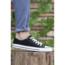 Riccon Siyah Beyaz Unisex Sneaker 0012101