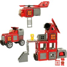 Magformers Mıknatıslı Rescue Set - 50 Parça