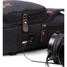 Kindfox Kanvas Portatif Çapraz Çanta
