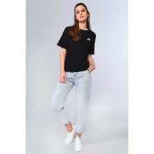 Ecko Red Taıl Siyah Kadın Bisiklet Yaka Tshirt