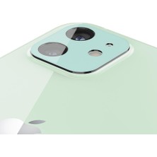 Spigen Apple iPhone 12 Kamera Lens Cam Ekran Koruyucu GLAS.tR Optik (2 Adet) Green - AGL02471