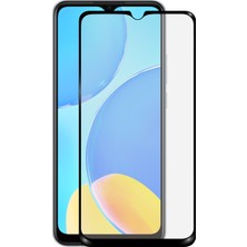 Kzy Oppo A15S Tam Kaplayan Temperli Ekran Koruyucu Cam