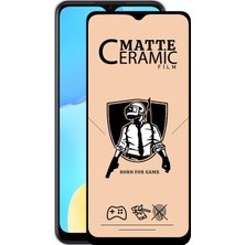Kzy Oppo A15S Tam Kaplayan Mat Seramik Nano Esnek Ekran Koruyucu Cam