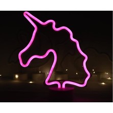 Myk Hediyelik Myk Unicorn Neon LED Gece Lambası