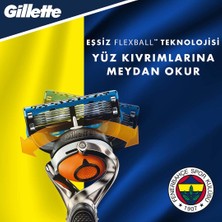 Gillette Fusion Proglide Makine + 3'lü Yedek Bıçak Fenerbahçe Özel Seri