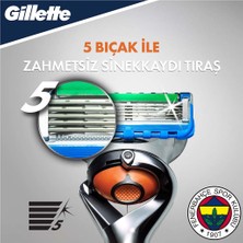 Gillette Fusion Proglide Makine + 3'lü Yedek Bıçak Fenerbahçe Özel Seri